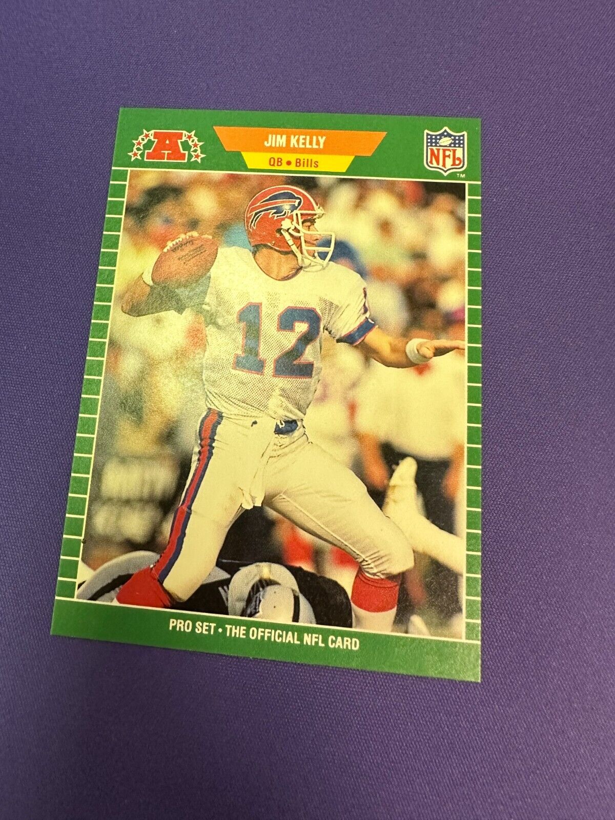 Jim Kelly 1989 Pro Set