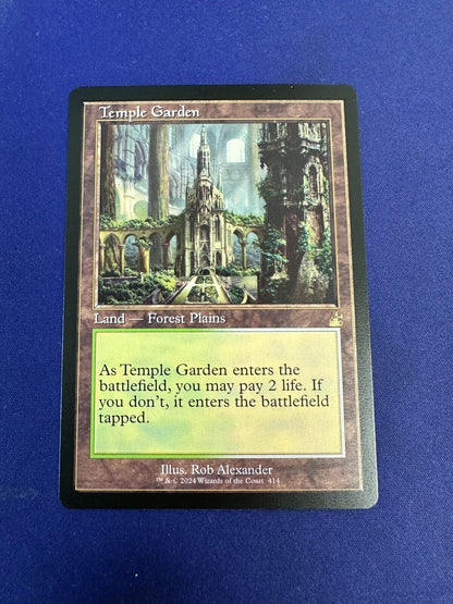 Temple Garden Retro Frame Return to Ravnica