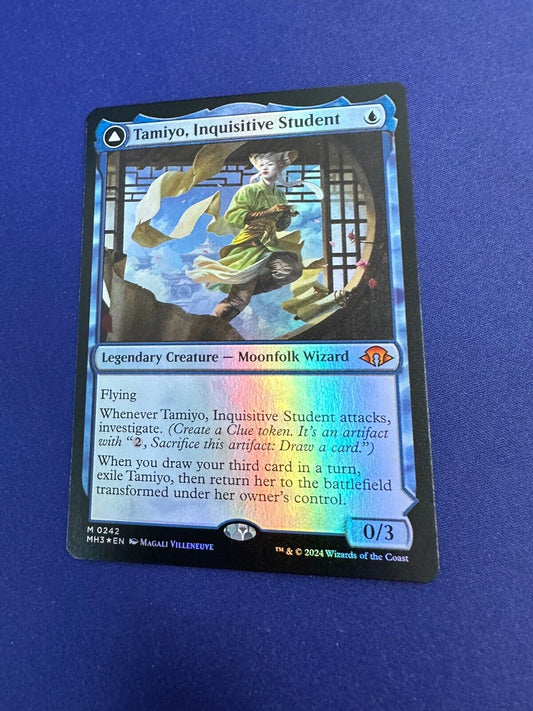 Tamiyo, Inquisitive Student Foil Modern Horizons 3