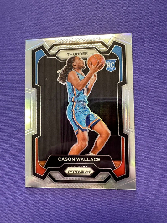 Cason Wallace Silver Prizm RC 2023-24 Prizm