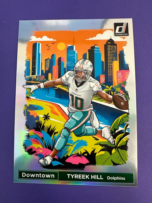 Tyreek Hill Giant Downtown 2024 Donruss