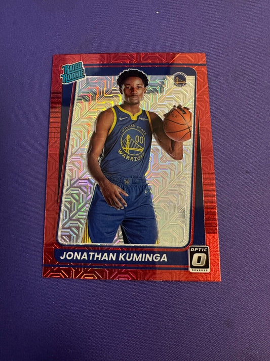 Jonathan Kuminga Red Mojo Choice RC 2021-22 Optic