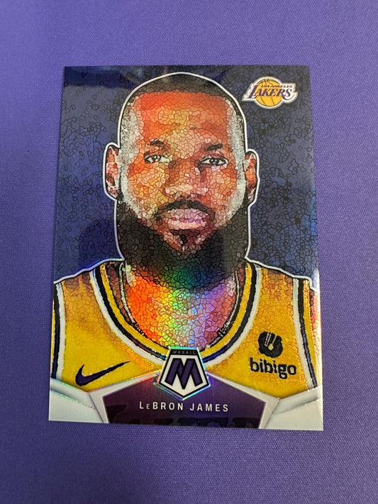 LeBron James Micro Mosaic SSP 2023-24 Panini Mosaic