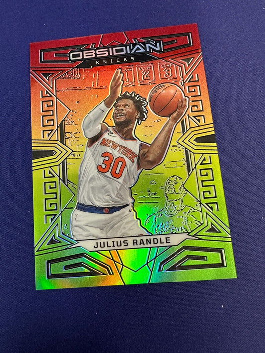 Julius Randle Red Yellow Green Flood /75 2022-23 Obsidian