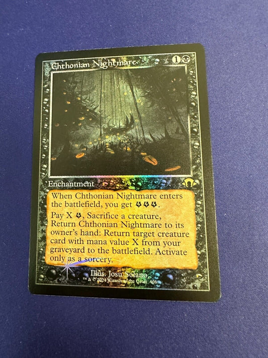 Chthonian Nightmare Retro Frame Foil *NM* Modern Horizons 3