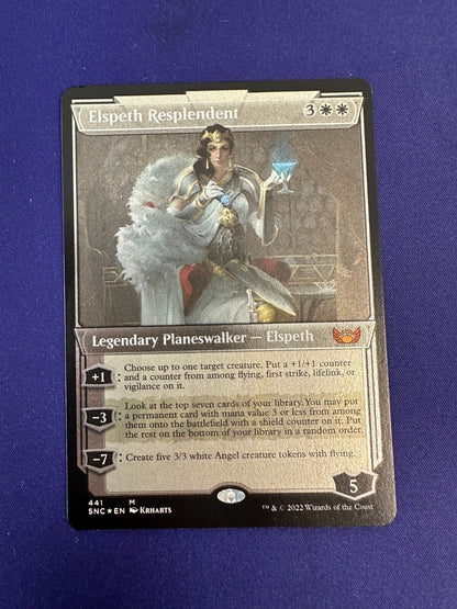 Elspeth Resplendent Etched Foil Showcase New Capenna