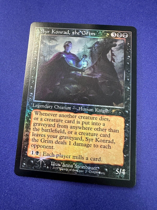 Syr Konrad, the Grim Retro Frame WPN & Gateway Promo *NM* Foil