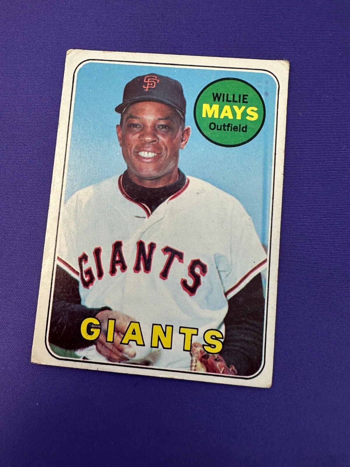 Willie Mays 1969 Topps *VG*