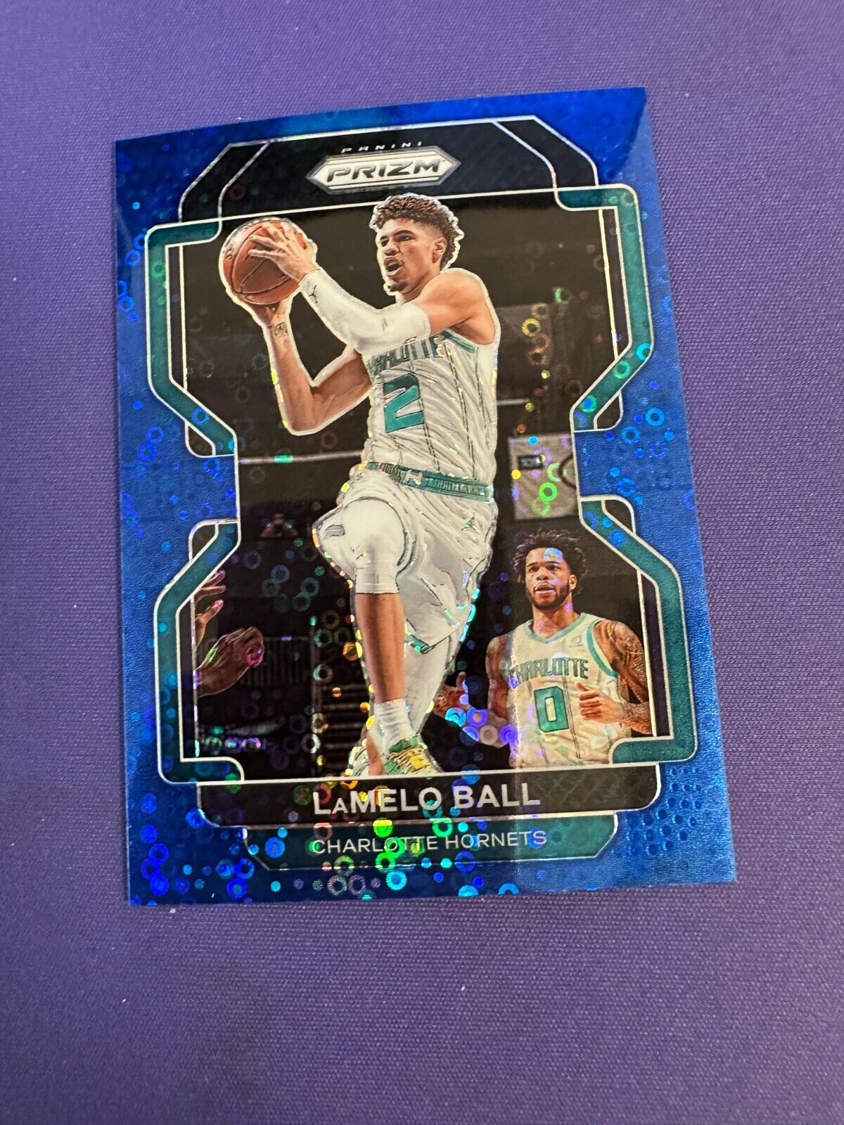 LaMelo Ball Blue Disco Prizm /150 2021-22 Panini Prizm