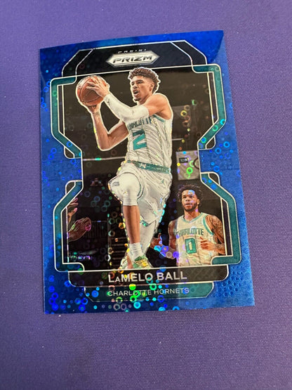 LaMelo Ball Blue Disco Prizm /150 2021-22 Panini Prizm