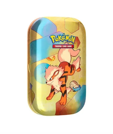 151 Mini Tin [Arcanine & Omanyte] - SV: Scarlet and Violet 151