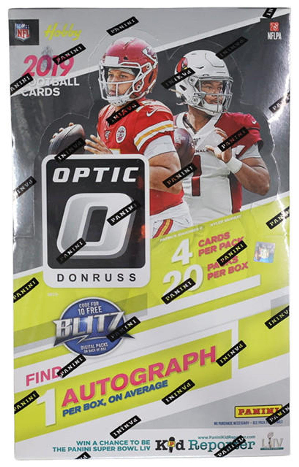 2019 Donruss Optic Football Hobby Box