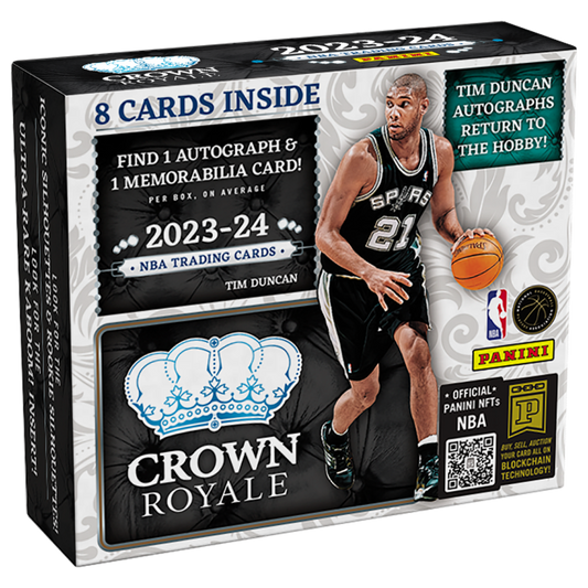 2023-24 Crown Royale Basketball Hobby Box (Wemby?)