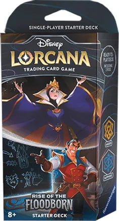 Disney Lorcana: Rise of the Floodborn Starter Deck (Amber & Sapphire)