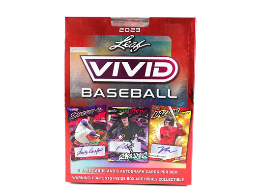 2023 Leaf Vivid Baseball (5 Autos!)