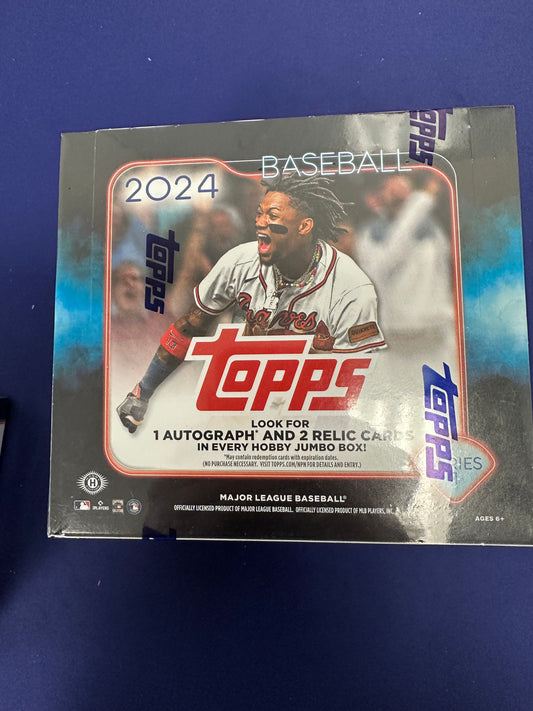 2024 Topps Series 1 Jumbo Box