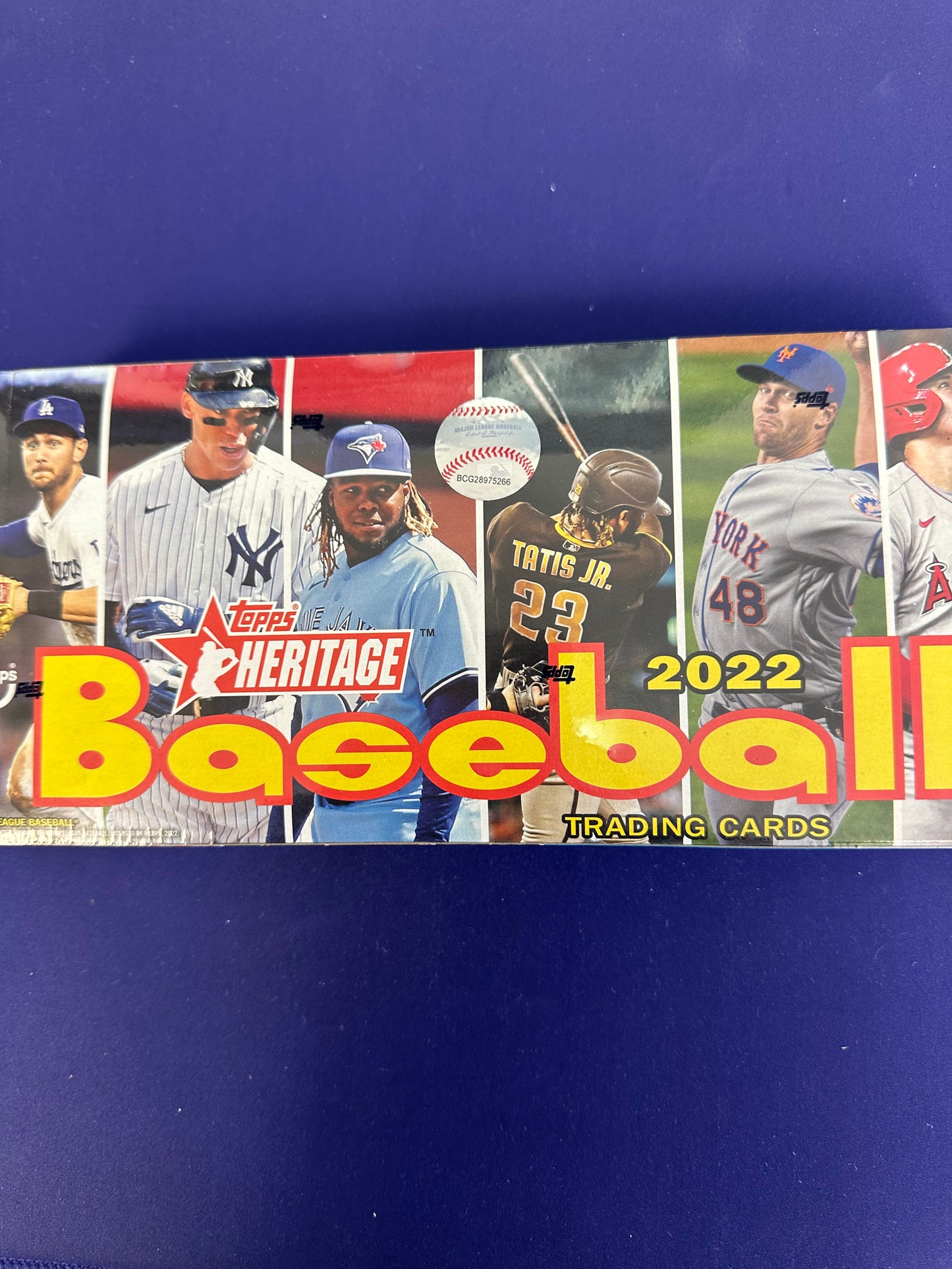 2022 Topps Baseball Heritage Hobby Box