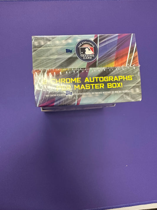 2019 Bowman Chrome Baseball Hobby Box