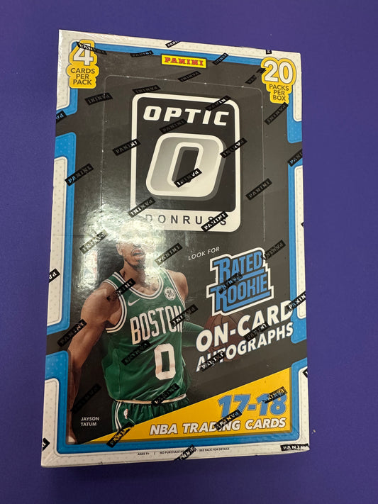 2017-18 Donruss Optic Basketball Hobby Box (Tatum? Mitchell? Fox?)