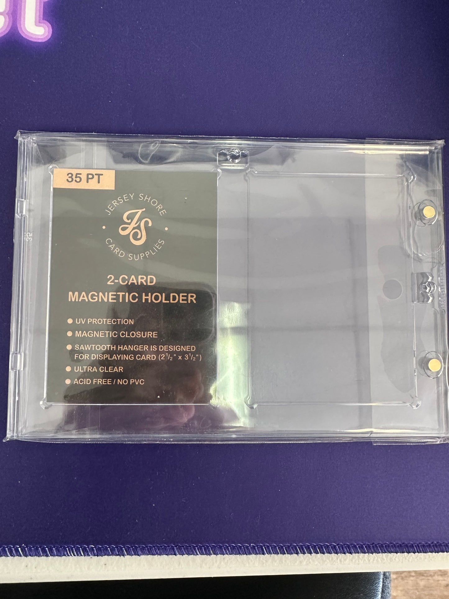 35 Point Magnetic Two Card Holder