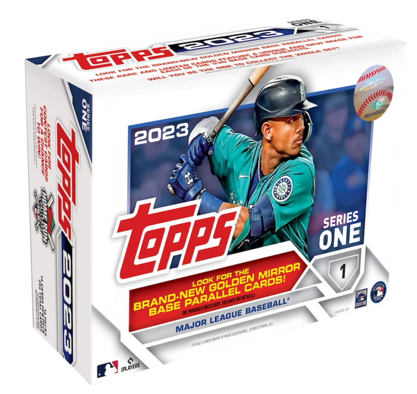 2023 Topps Series 1 Baseball Giant Box (Golden Mirror)