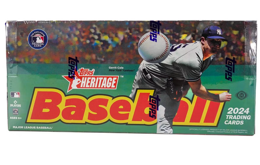 2024 Topps Heritage Baseball Hobby Box