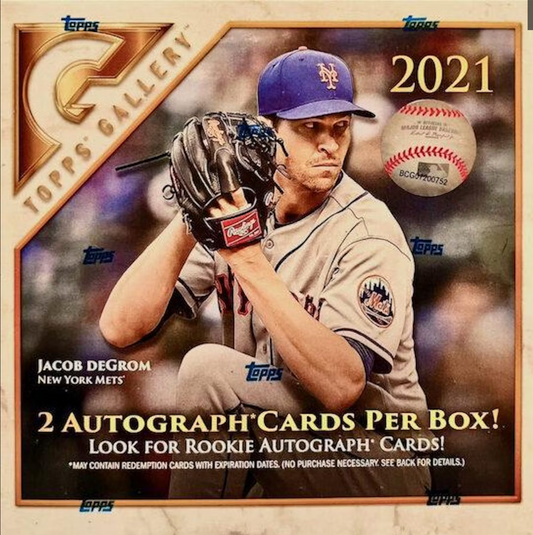 2021 Topps Gallery Baseball Mega Box (2 Autos!)