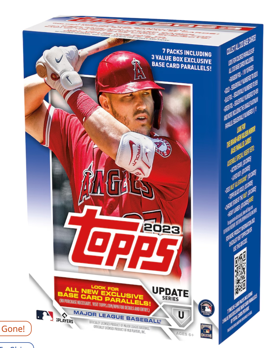 2023 Topps Update Series Blaster