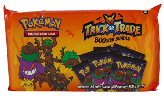 Pokemon Trick or Trade BOOster Bundle 2024 (35 Mini Packs!)