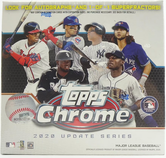 2020 Topps Chrome Update Baseball Mega Box