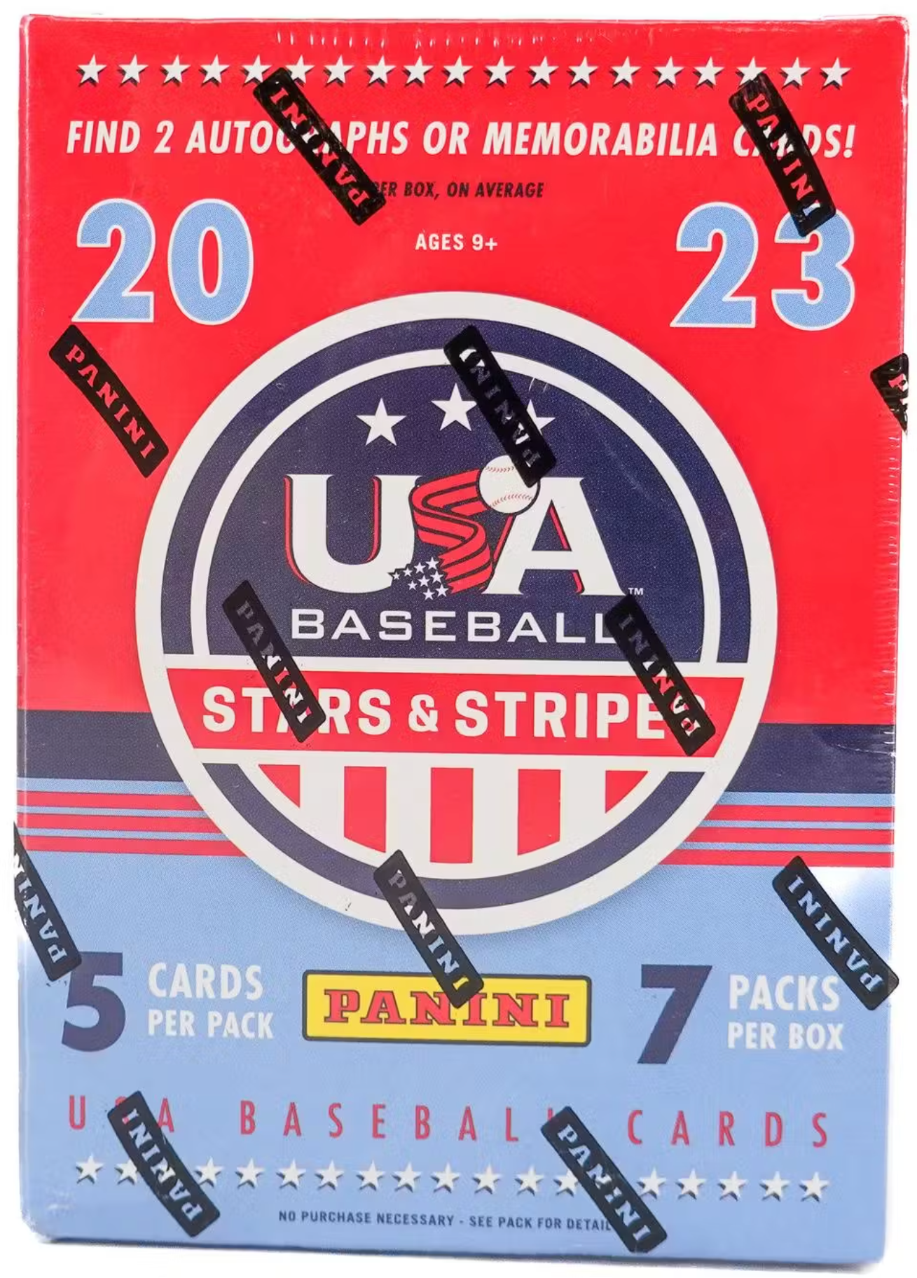 Panini Stars and Stripes Baseball Blaster (2 Auto or Mem!)