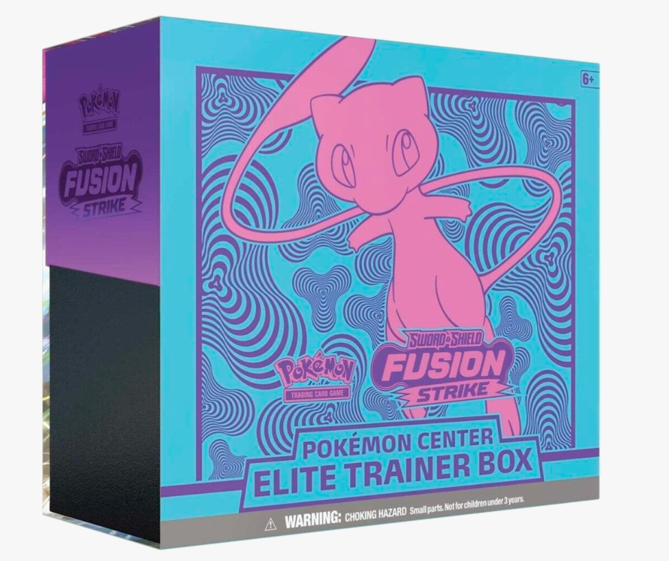 Fusion Strike Pokemon Center Exclusive Elite Trainer Box