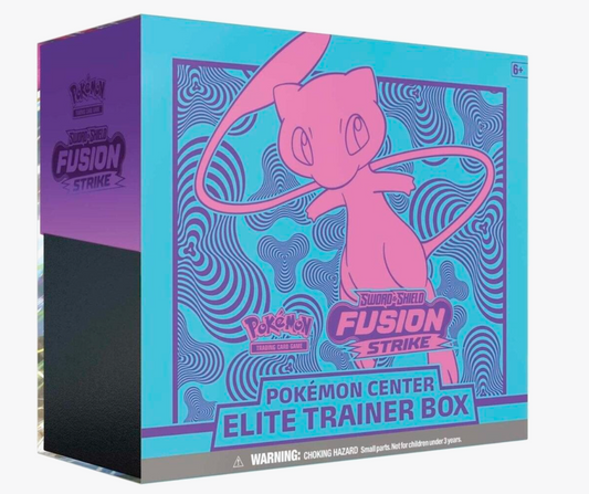 Fusion Strike Pokemon Center Exclusive Elite Trainer Box