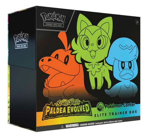 Scarlet & Violet Paldea Evolved Pokemon Center Exclusive Elite Trainer Box