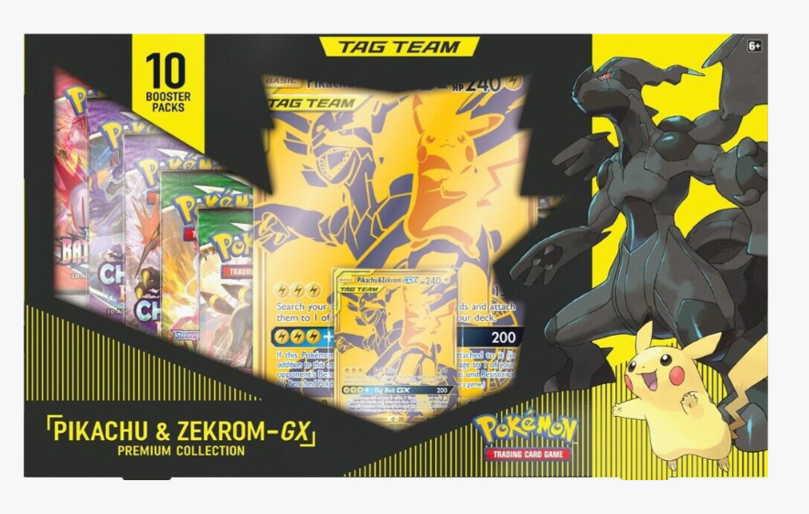 Pikachu & Zekrom GX Premium Collection