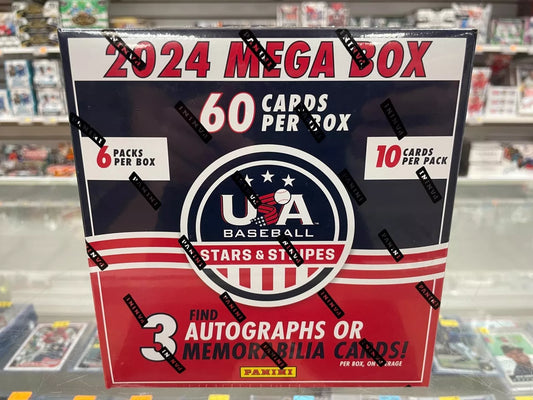 Panini Stars & Stripes Baseball Mega Box (3 Auto, 1 Mem!)