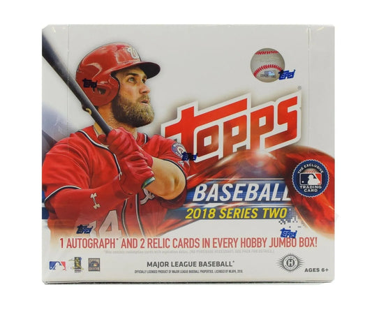 2018 Topps Series 2 Hobby JUMBO BOX (1 AUTO, Ohtani?)