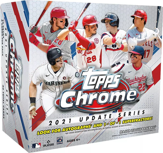 2021 Topps Chrome Update Mega Box