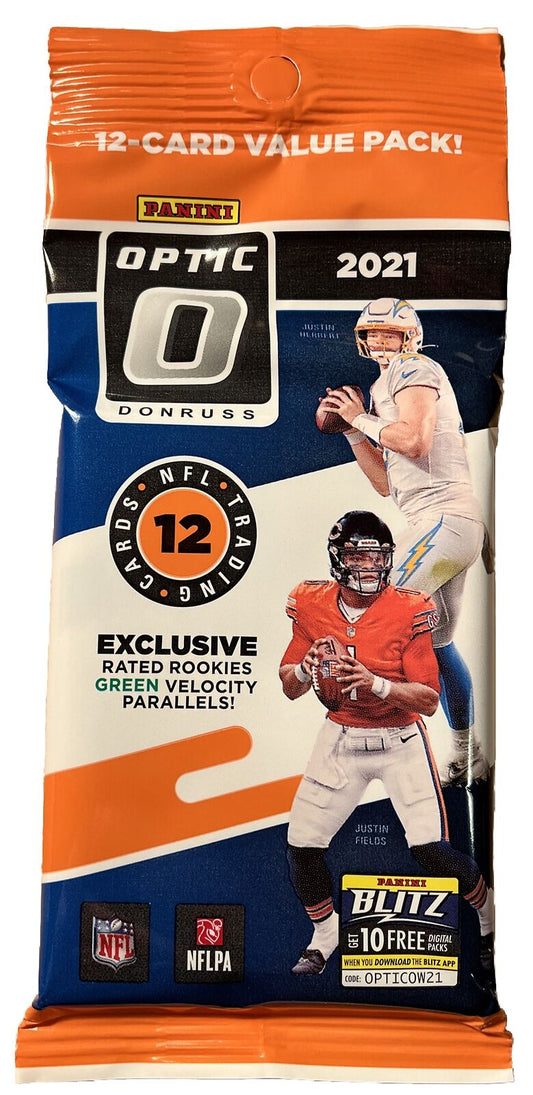 2021 Donruss Optic Football Fat Pack