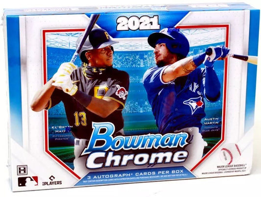 2021 Bowman Chrome HTA Choice Baseball Box