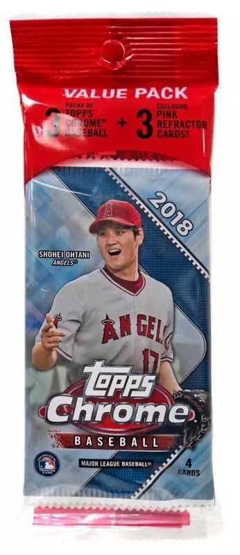 2018 Topps Value Pack Pink Refractors (Ohtani?)