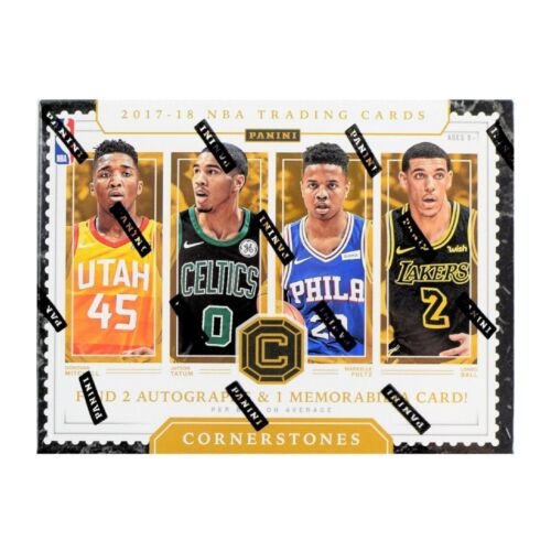 2017-18 Panini Cornerstones Hobby Box (Tatum? Mitchell? Fox? Brunson?)