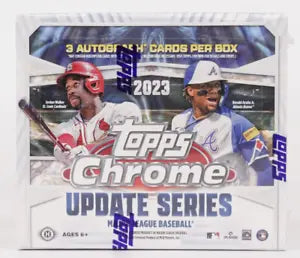 2023 Topps Chrome Update Series Baseball Jumbo Box