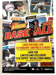 2023 Topps Heritage Baseball Blaster