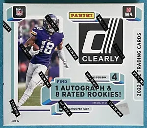 2022 Donruss Clearly Football Hobby Box