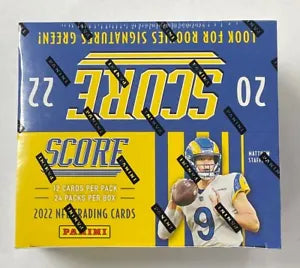 2022 Score Football Retail Box