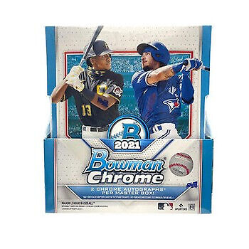 2021 Bowman Chrome Baseball Hobby Box