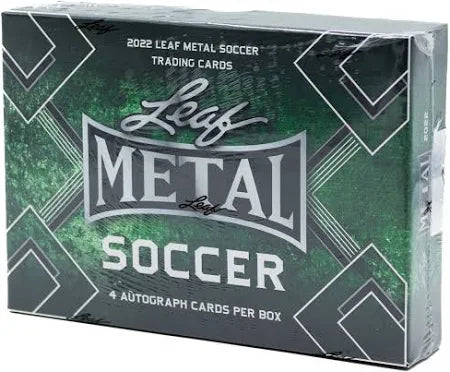 2022 Leaf Metal Soccer with Holiday Pack