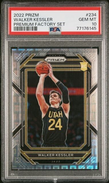 Walker Kessler Pandora Silver /150 PSA 10 🏀 2022-23 Prizm 🏀 Utah Jazz RC